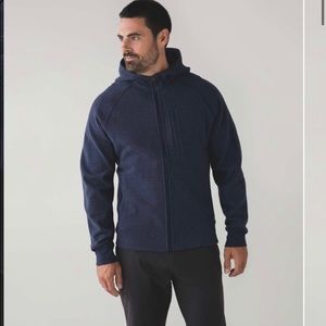 Men’s Lululemon Best Coast Navy Zip Up Hoodie M